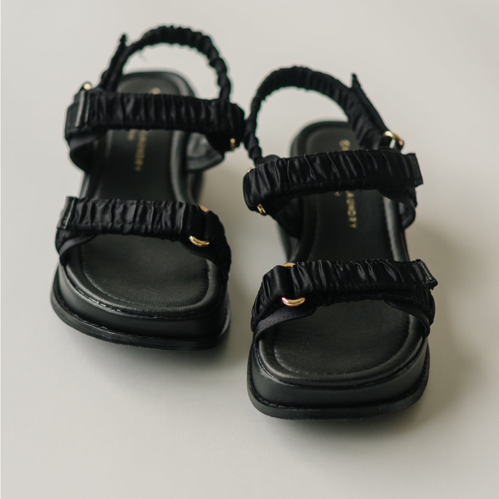 Chinese Laundry Cashy Casual Sandal Black New in original box. Hard to find.